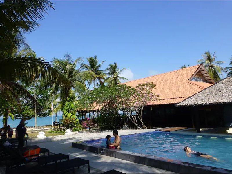 D'Coconut Island Resort Besar Island  Dış mekan fotoğraf